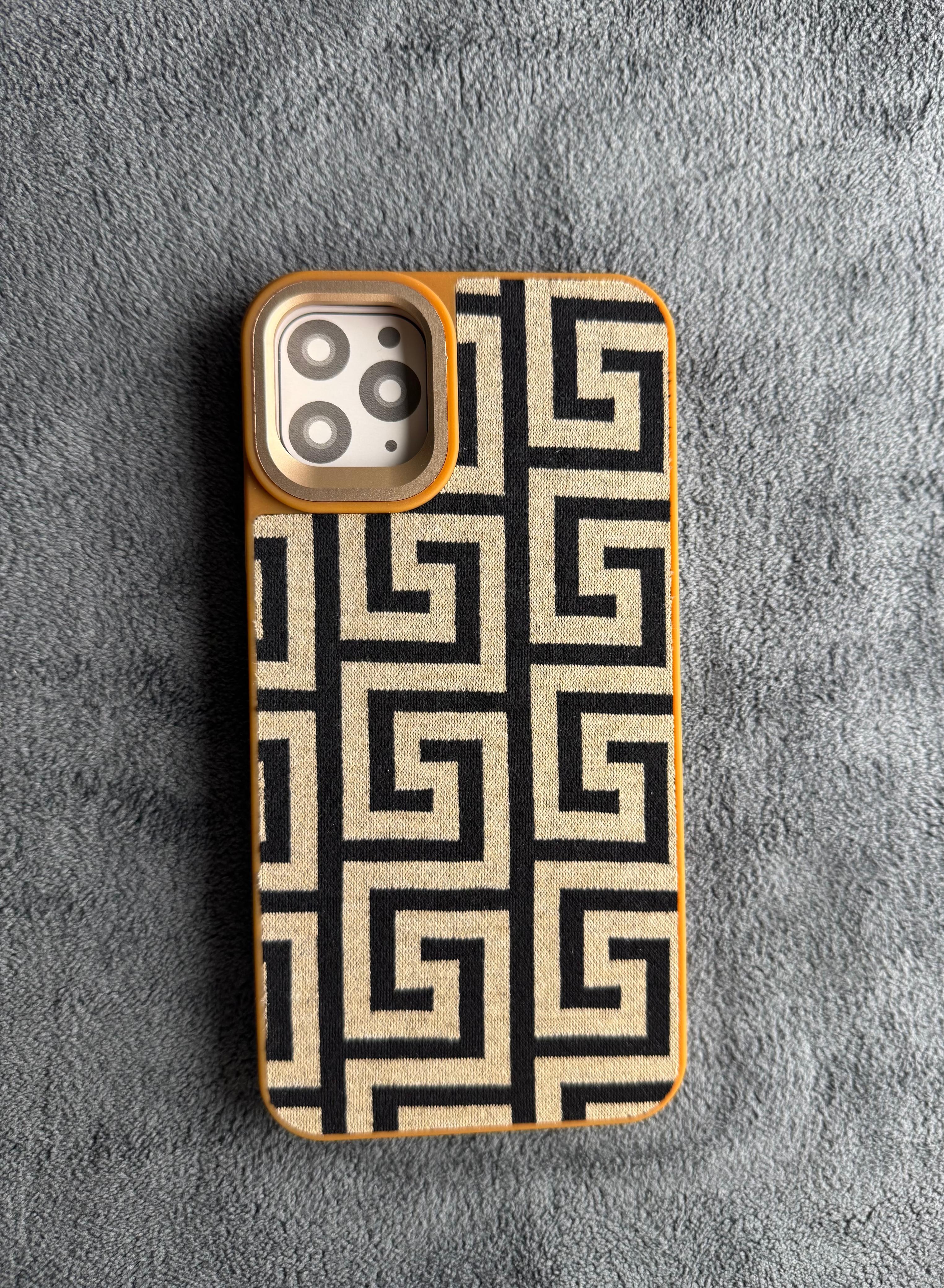 iPhone leather Versace Case