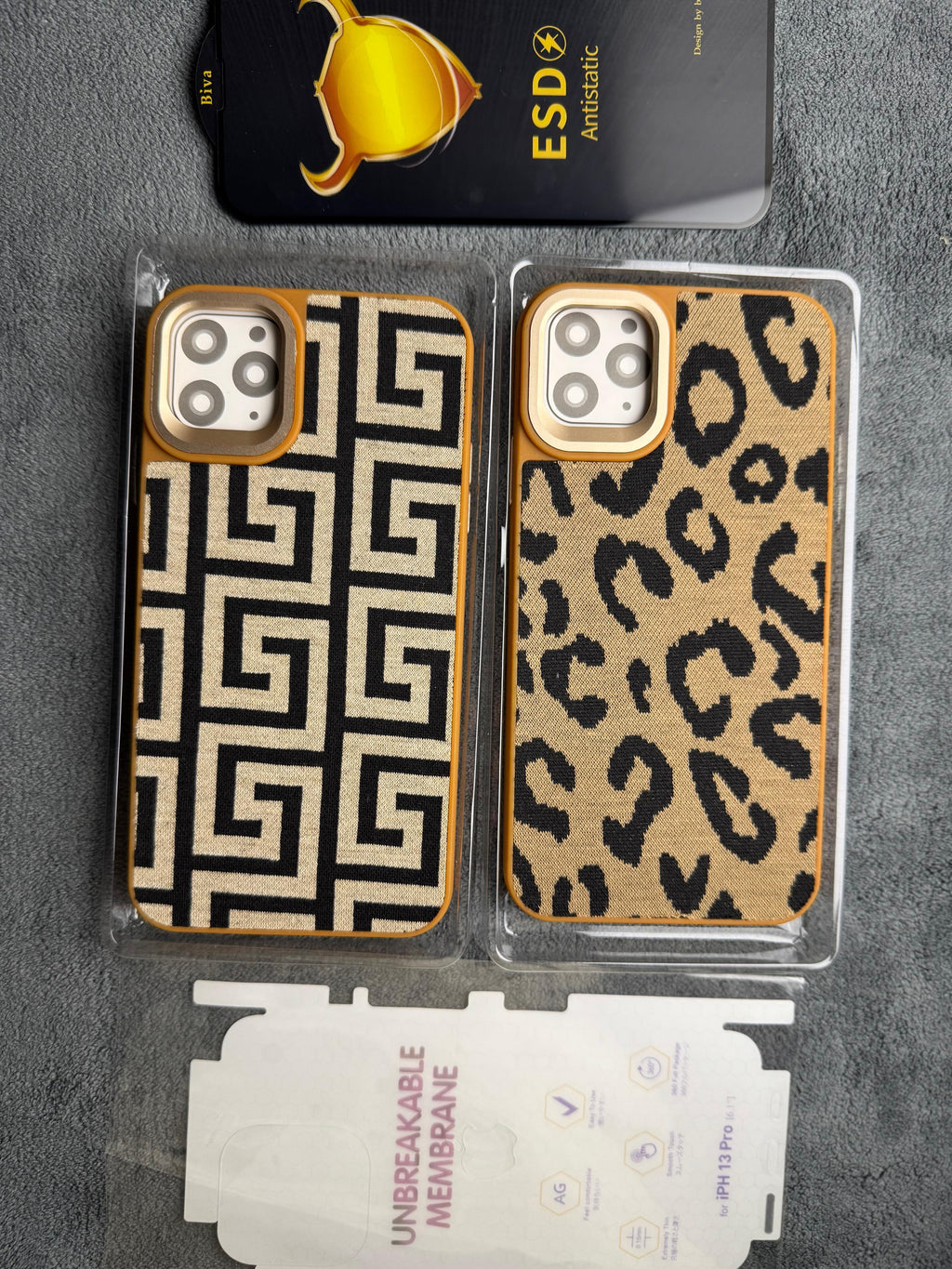 iPhone leather Versace Case