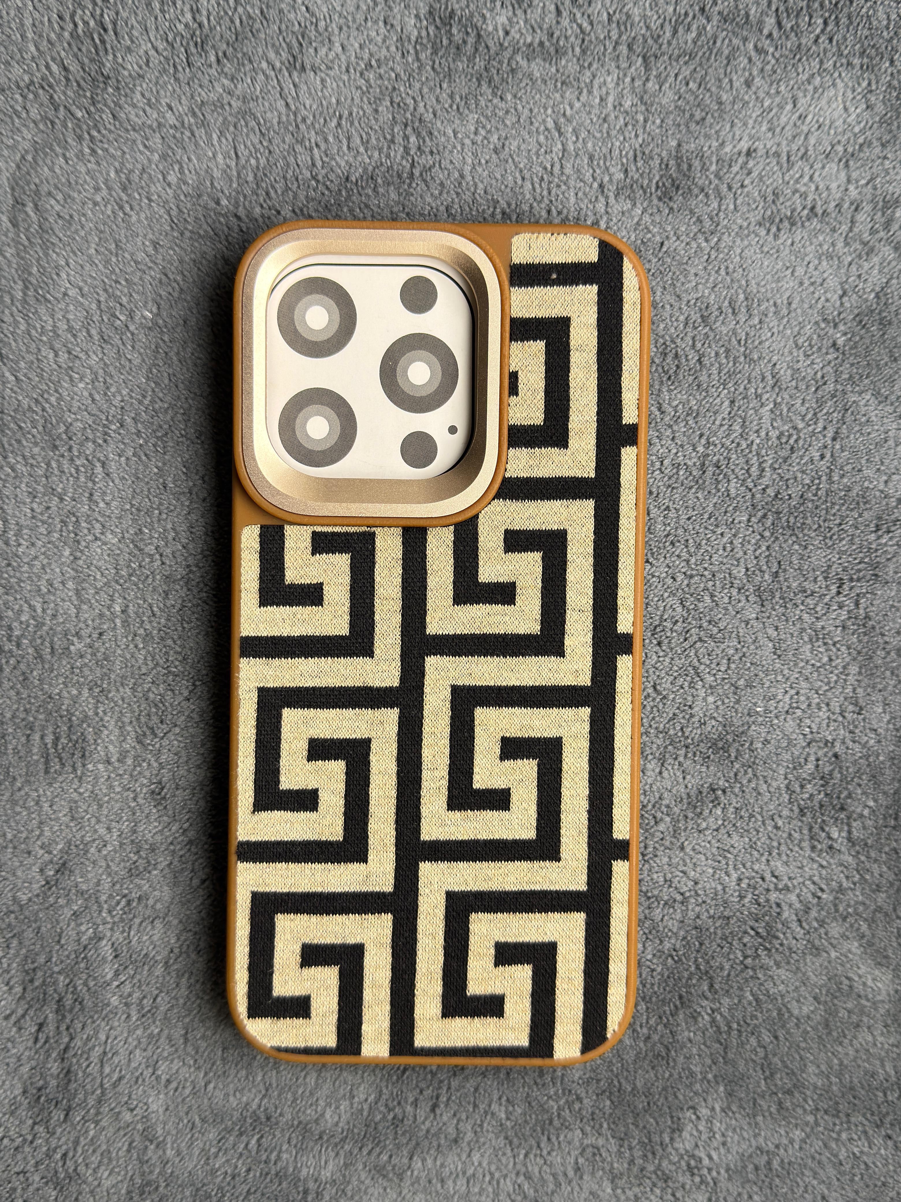 iPhone leather Versace Case